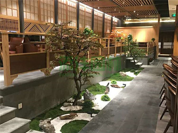 室內(nèi)仿真景觀(guān)裝飾，日式園林景觀(guān)裝飾